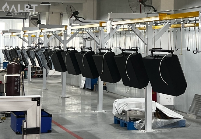 Inside ALRT Automated Grill Production Line