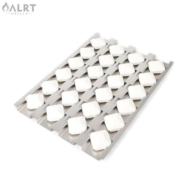 Pentagon-Shaped Ceramic Charcoal Flame Plate